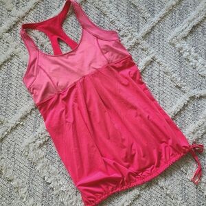 Womens Old Navy Loose Fit Workout Top Built In Bra